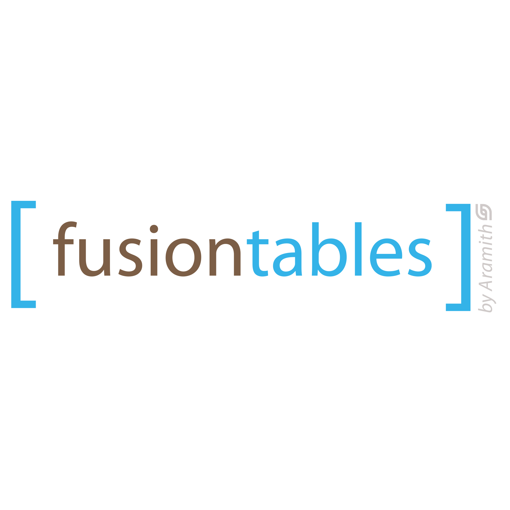Fusiontables by ARAMITH®